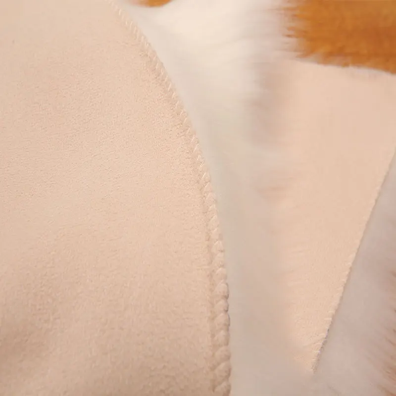 ROWNFUR мягкий искусственный ковер из овчины напольные плюшевые коврики для дома