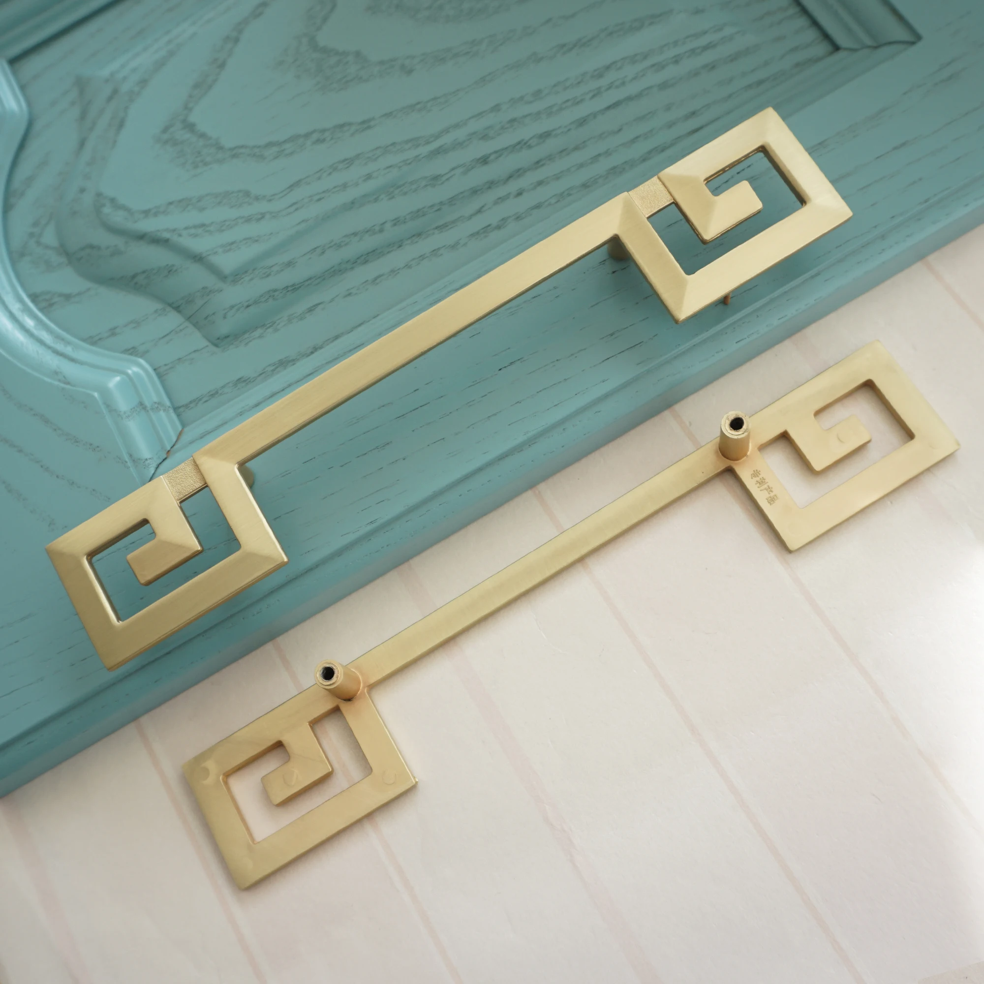 5 &quotсплава цинка Кабинет ручки рукоятки золотая ручка для выдвижных ящиков и