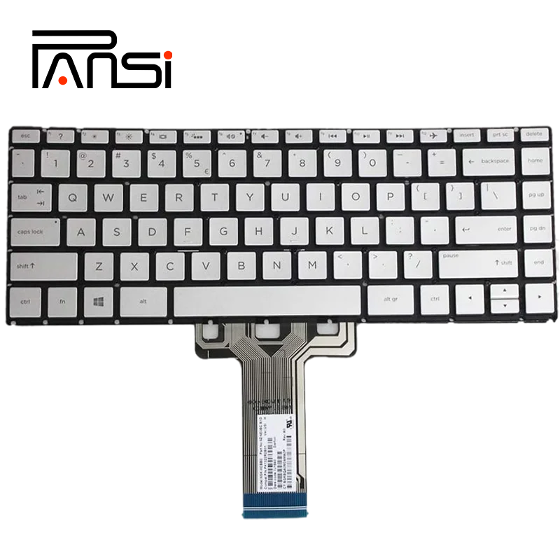 

2021 Year Keyboard for Laptop Positivo Notebook for HP Intelbras Pavilion X360 14-BA 14T-BA 14M-BA 14-BS US Backlit