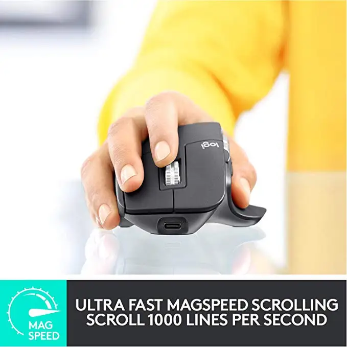 Logitech MX Master/MX Master 2 s/MX Master 3 Беспроводной Мышь