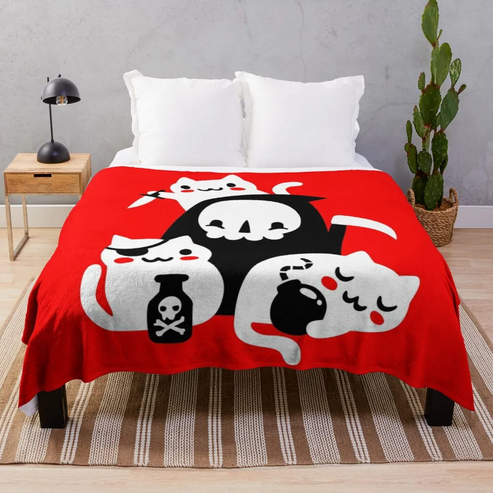 

Deaths Little Helpers Fleece Blanket for Beds Thick Quilt Fashion Bedspread Sherpa Throw Blanket Adults Kids