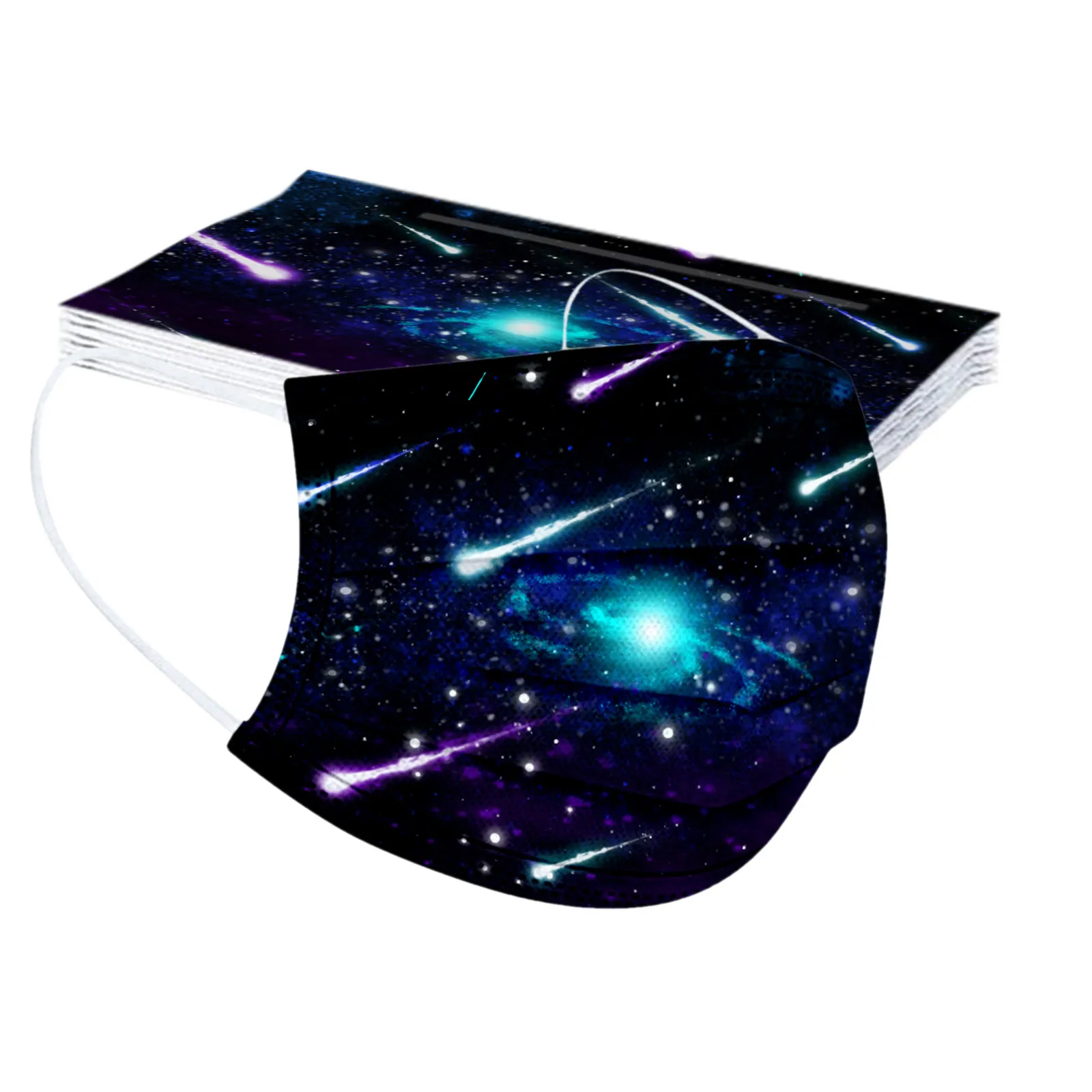 50 шт. детские одноразовые маски для лица|Аксессуары костюмов девочек| |