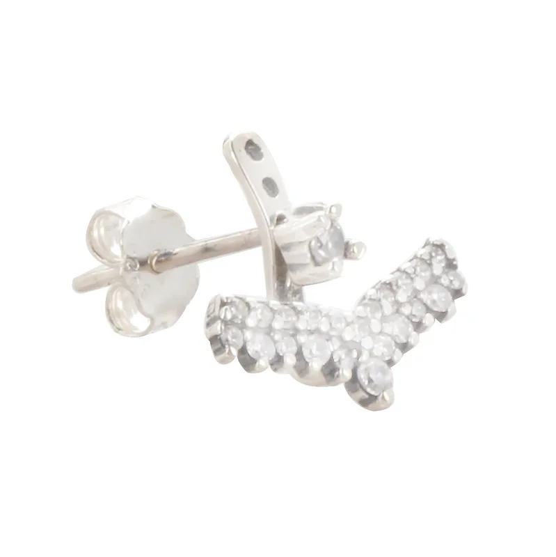 

Princess Wish 925 Sterling Silver pandoradora Earrings Removable Arrow