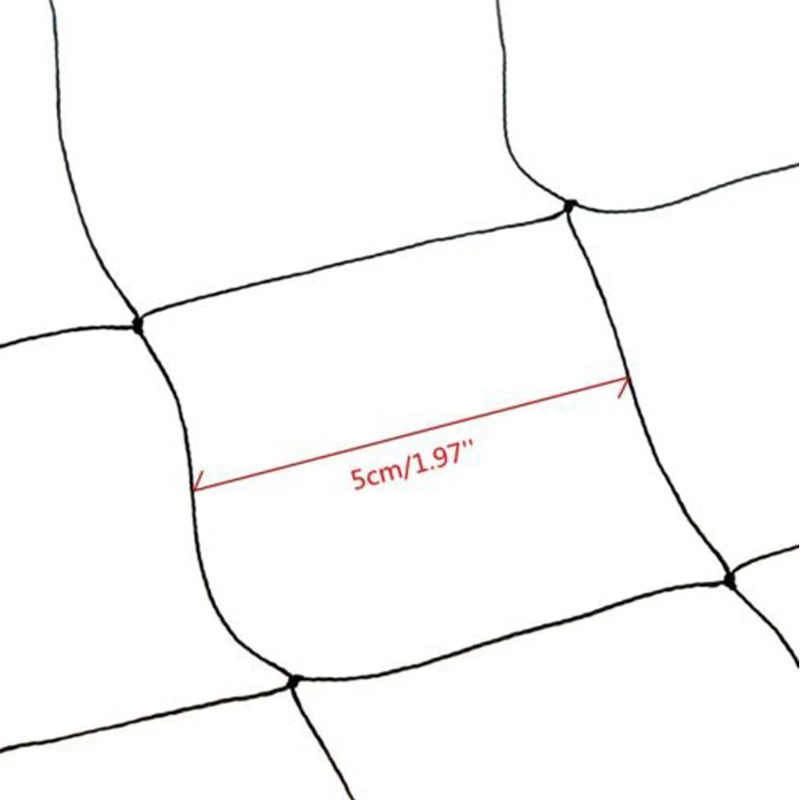 10X5 м плетеная нейлоновая сетка для защиты от птиц сверхпрочная растений фруктов