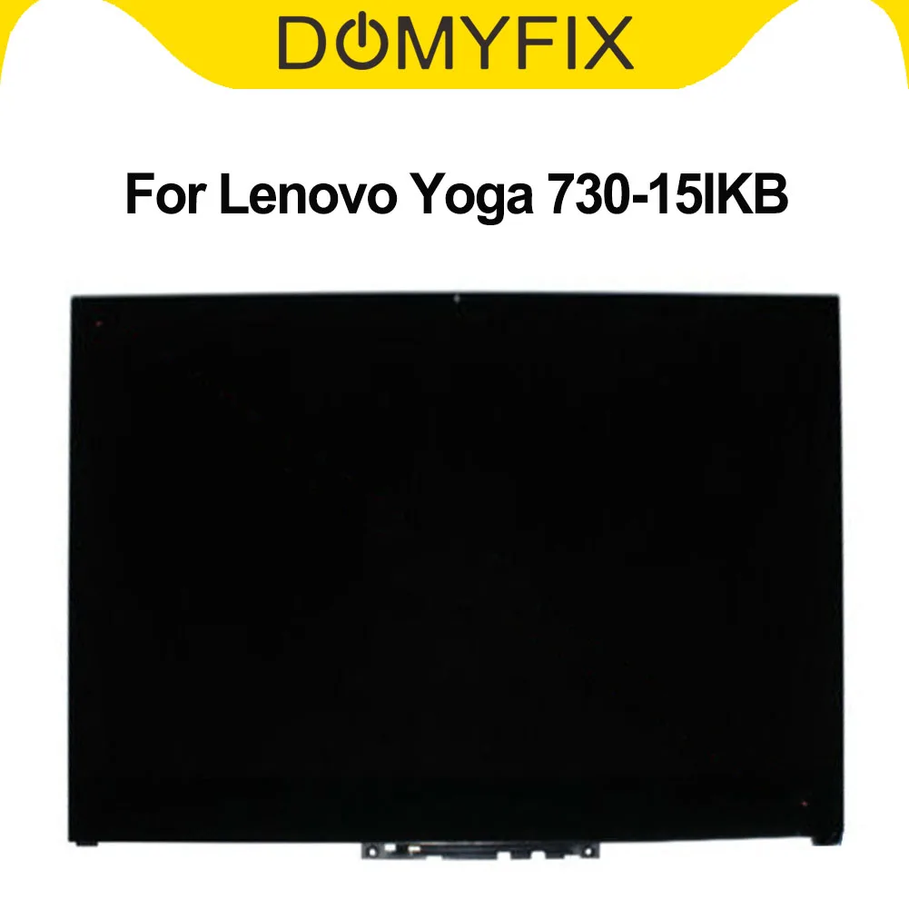 

15.6" for Lenovo Yoga 730-15IKB LCD Screen Touch Screen Digitizer Assembly with Bezel eDP 30pins FHD 1920×1080