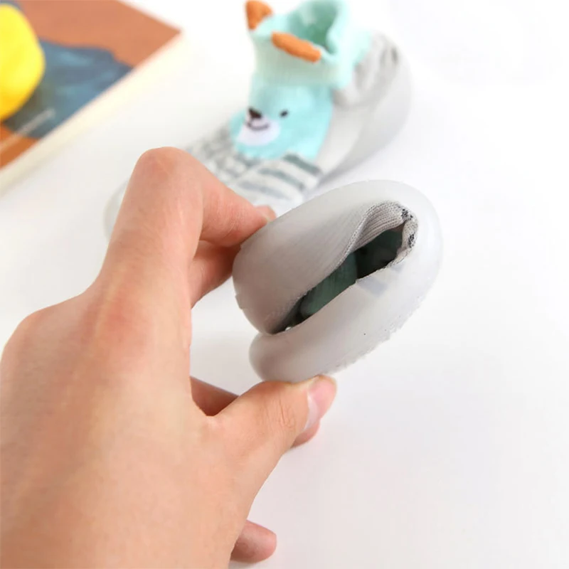 Носки детские напольные Нескользящие мягкая подошва тонкие дышащие