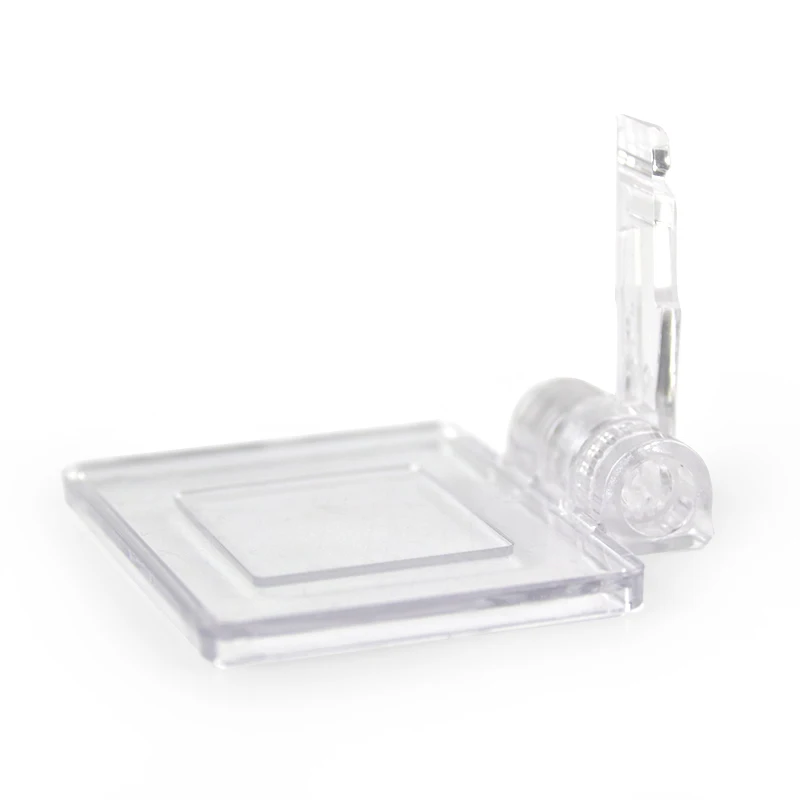 1 шт. прозрачная новая ПК вращающаяся фотография задняя табличка с таблицей знака