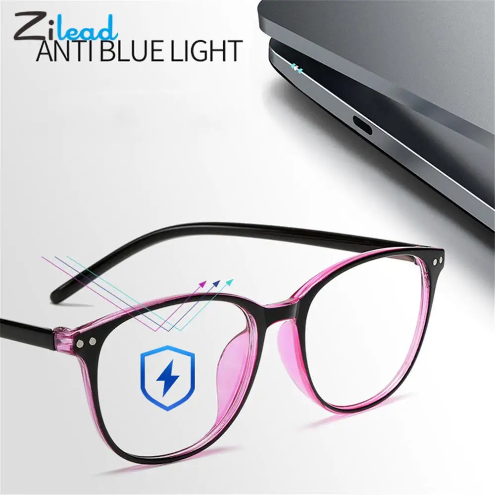 

Zilead Anti Blue Light Blocking Myopia Glasses Women Men Computer Shortsighted Eyewear Nearsighted Eyeglasses Diopters 0-1-1.5-6