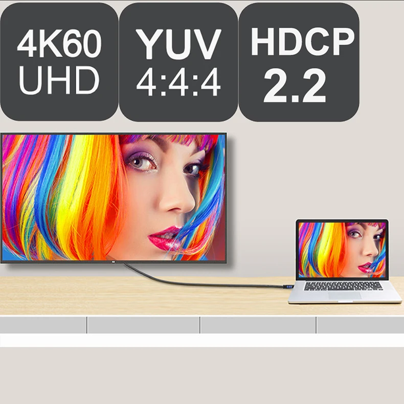Кабель HDMI 2 0 4KX2K 60 Гц 10 м 5 3 1 для устройств (медный провод + foiling AL braiding)|cabo hdmi 2.0|cabo