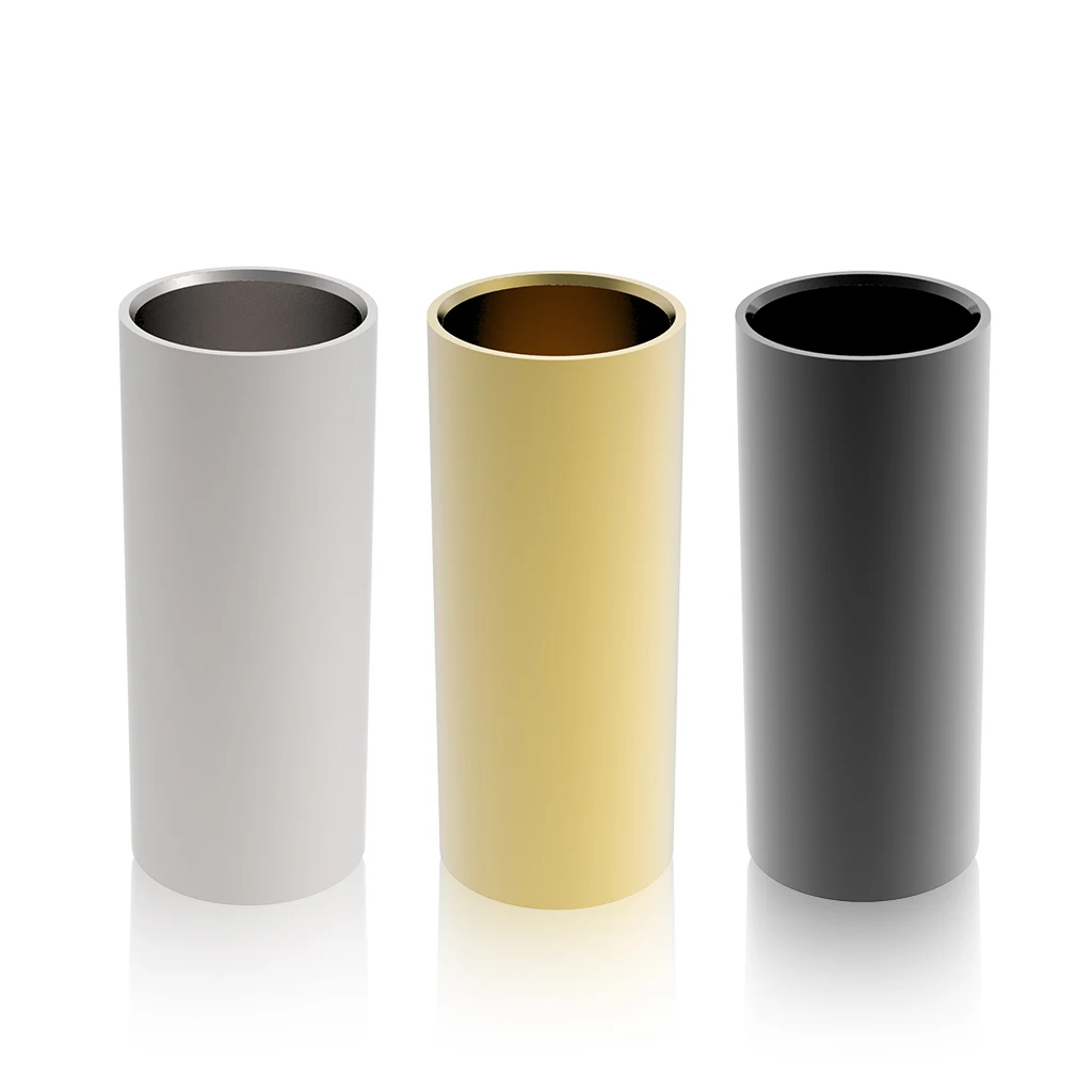 Хромированный слайдер для гитары блюз высокополированный электрической из