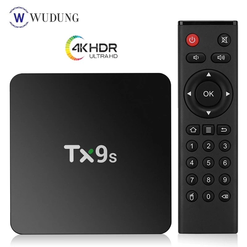 ТВ приставка Tanix TX9s Amlogic S912 Android 2 Гб ОЗУ 8 ГБ 4k HD 60fpsMedia Player Wifi 5G Dual WIFI TV Box set top BOX