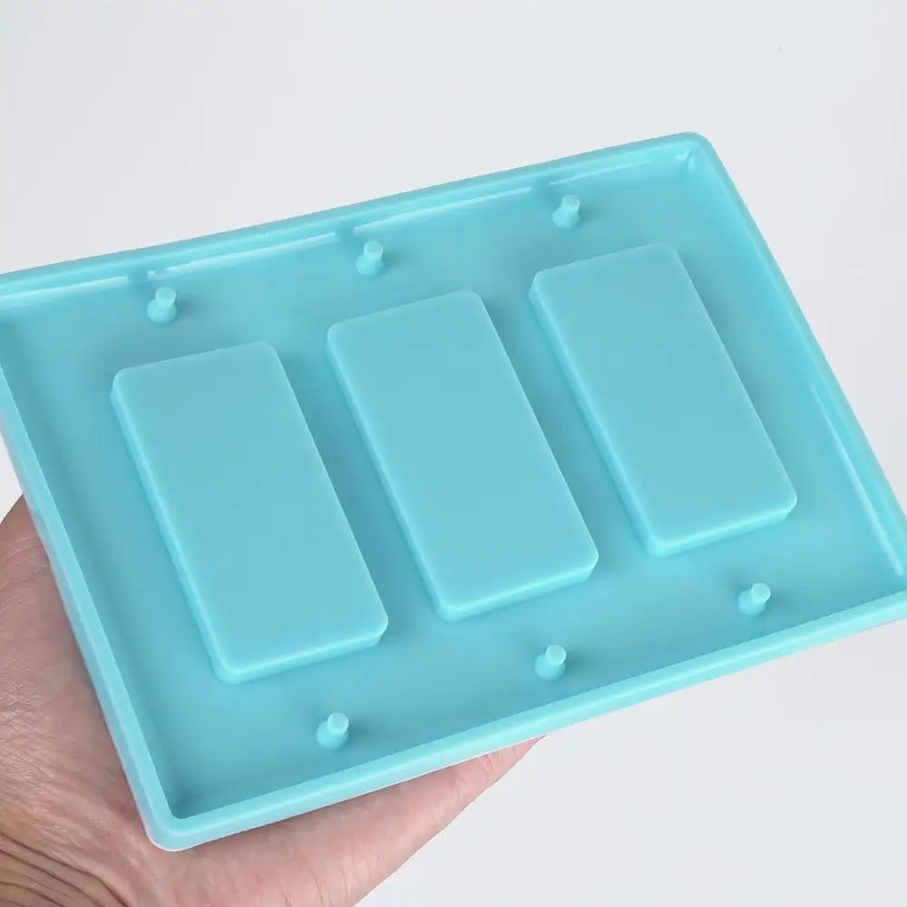 

1 Piece Silicone Light Switch Panel Mold 3 Panel Switch Epoxy Mold Silicone Mold 10340950
