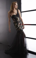 free shipping cheap robe de soiree one shoulder vestidos de festa 2016 new fashion hot sexy black long party prom dresses