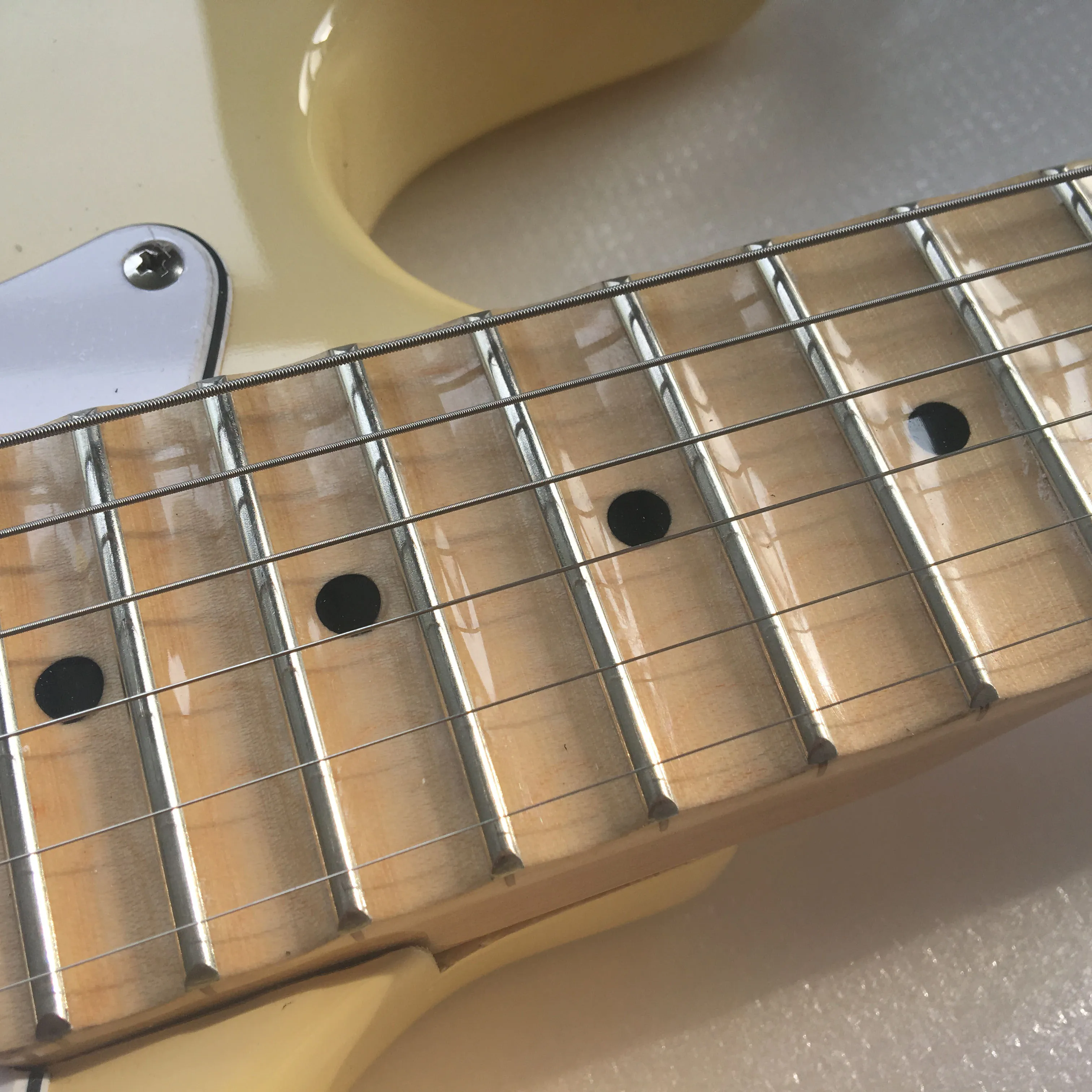 yngwie malmsteen creme gelb st elektrische gitarren scalloped 21 bünde nut ahorn griffbrett daddario saiten kanada mutter free global shipping