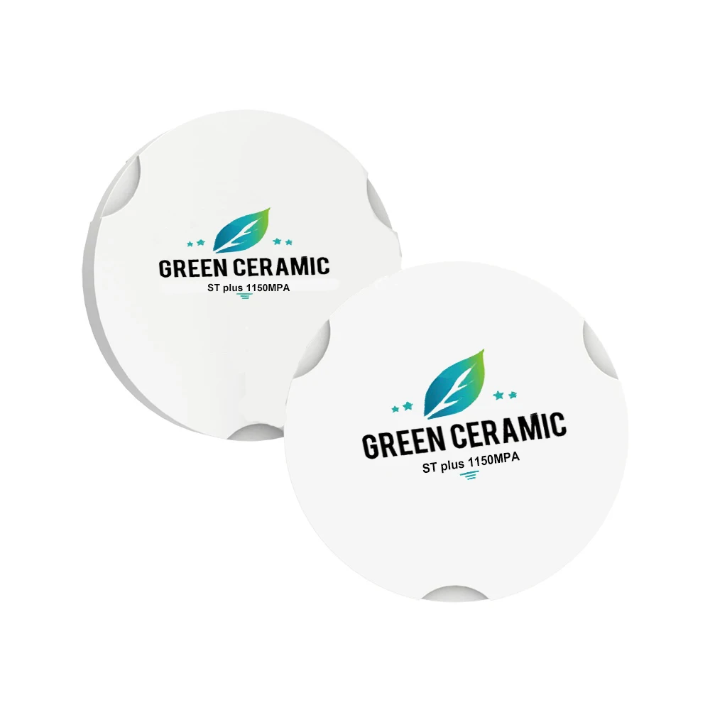 Суперполупрозрачный циркониевый блок 95 мм STP preshade совместимый с фрезерным