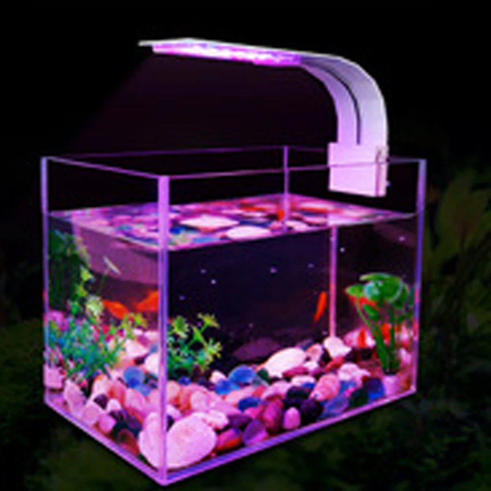 Adjuatble 3 Modes LED Aquarium Lights 5W 10W Fresh Water Plants Grow Light Aquatic Lamps Waterproof Clip on Lamp For Fish Tank|led aquarium
