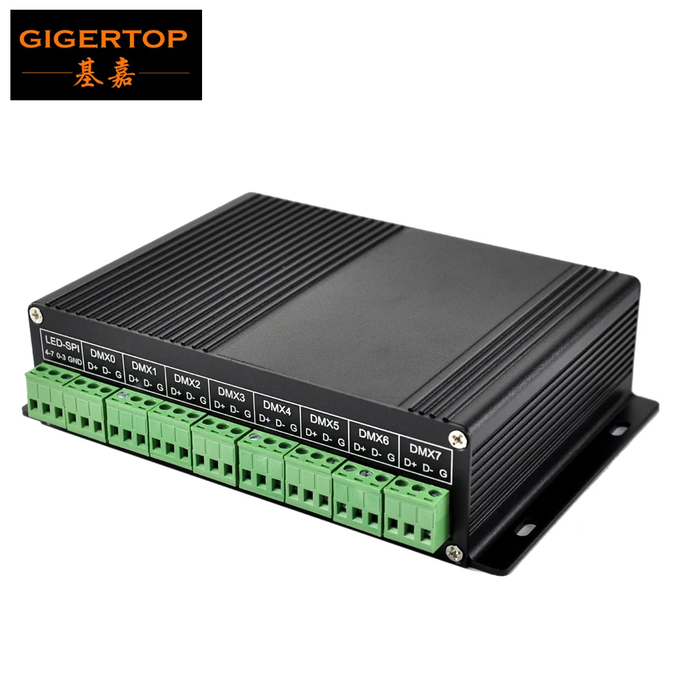 Verkauf VERKAUFS-TIPTOP Neue W-BOX LINUX BOX Unterstützung Daslight4 Mydmx3 Sunlite Suite3 Dot2 OnPC GrandMA1 OnPC GrandMA2 OnPC 8 DMX / 2 SPI Led Port
