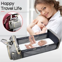 portable crib diaper bag travel stroller accessories pregnant women expecting childbirth usb bottle cooler bag