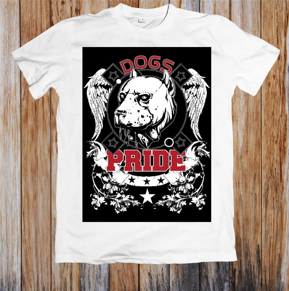 Dogs Pride Unisex T-Shirt Basic Models Tee Shirt New Fashion Design | Мужская одежда
