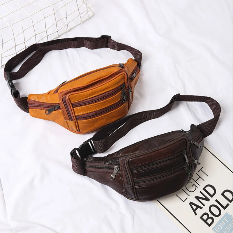 Забавный поясной кошелек для мужчин и женщин сумка из искусственной кожи бега