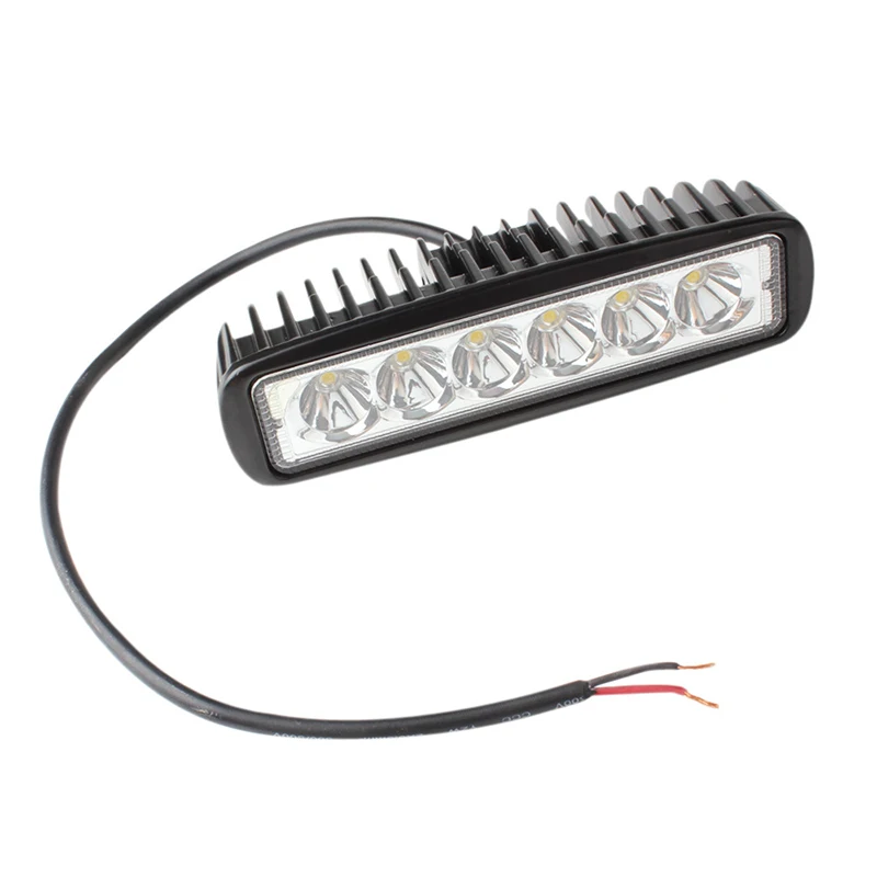 12 В 18 Вт 6LED рабочий светильник прожектор точечный противотуманная фара для