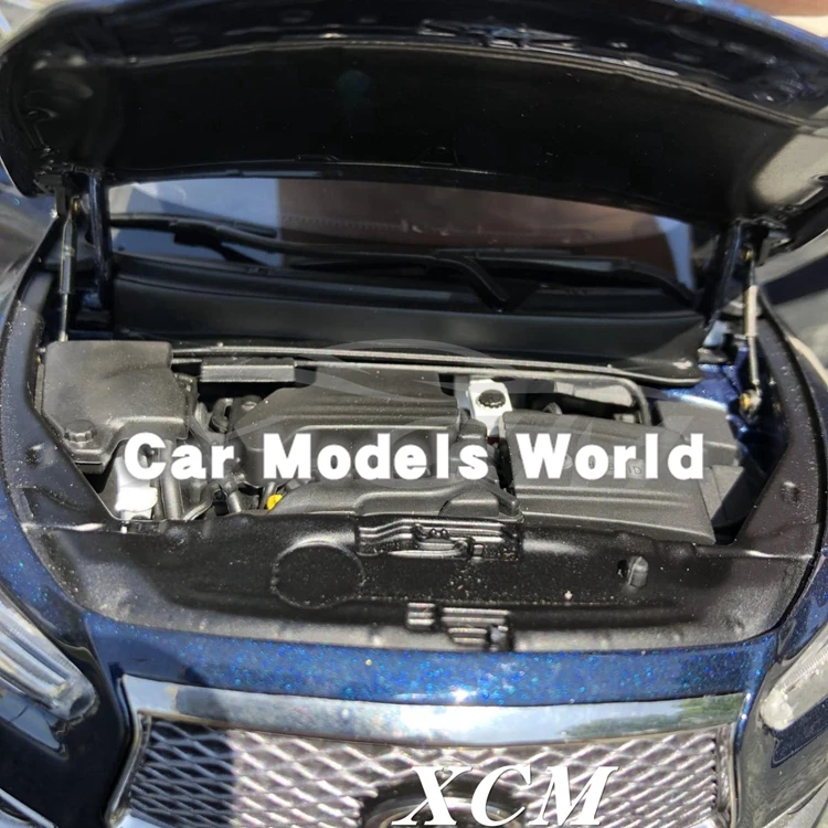 Литая модель автомобиля для QX60 1:18(синий)+ маленький подарок