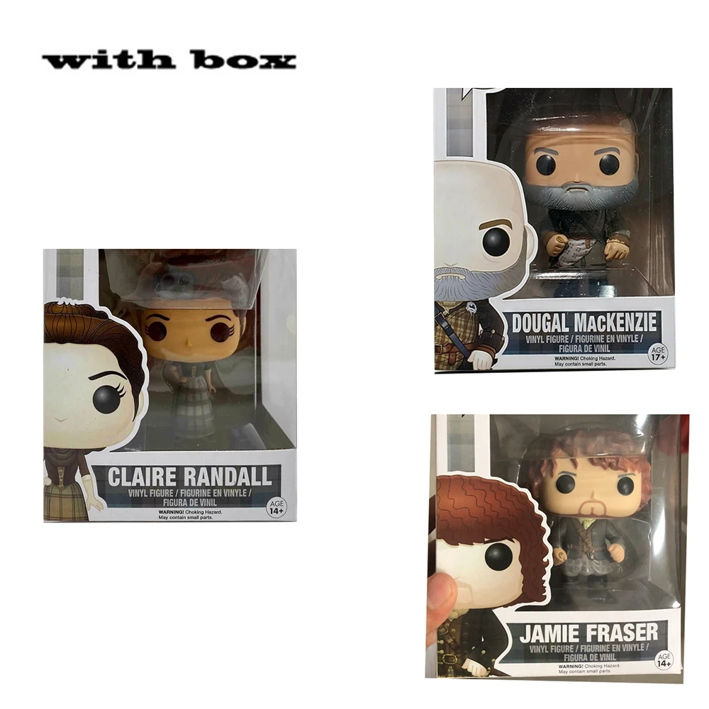 Новинка! Outlander 251 # Jaime Фрейзер #252 dougal Макензи #250 Клэр Рэндалл с коробкой поп экшн