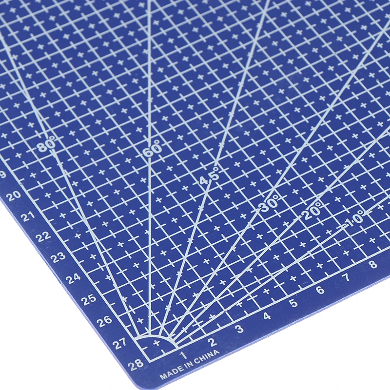 

New 1Pcs A3 Pvc Rectangular Cutting Mat Grid Line Tool Plastic 45cm x30cm