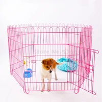 can be trained pet dog fence indoor puppy teddy small guardrail isolation door rabbit cage