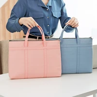fashion womens briefcase bag a4 document bags female book handbag women 14 laptop briefcases neutral office commuter bag 2020