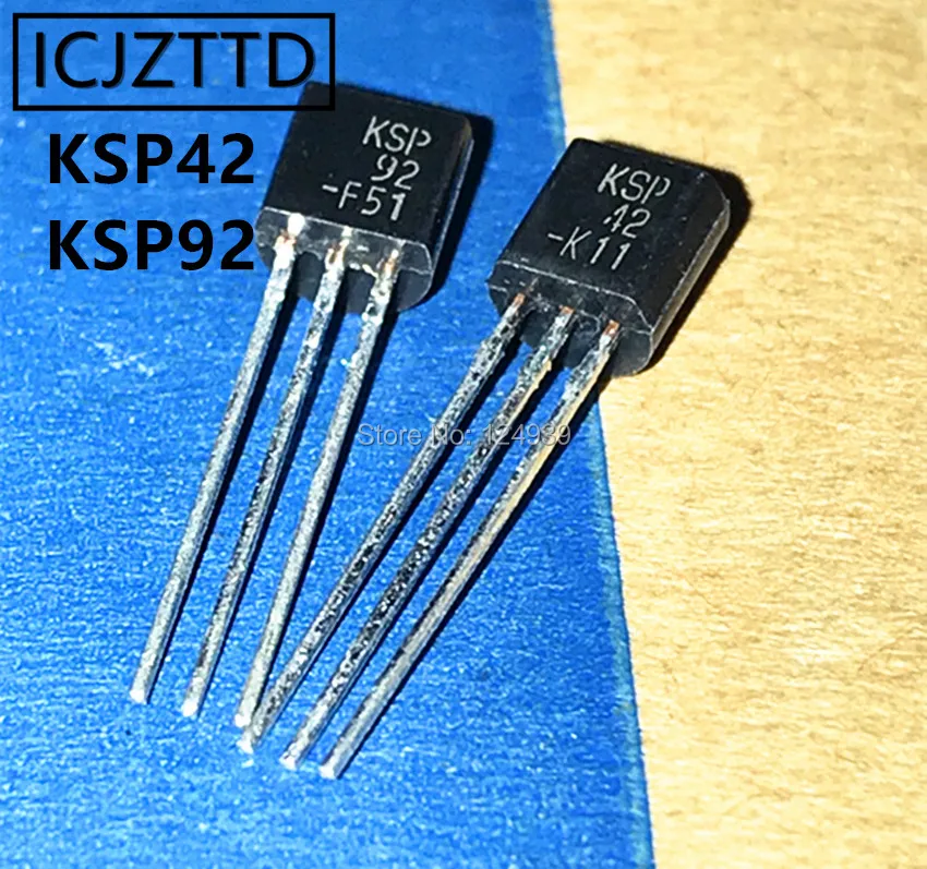 

KSP42 KSP92 NEW TO-92 original KSP42BU KSP92BU A42 A92 TO92