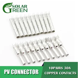 Контакты медные универсальные, 30 А, 1000 В, 10 пар