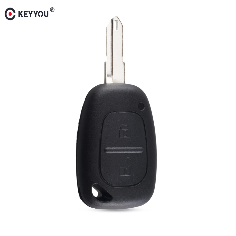 Чехол для дистанционного ключа KEYYOU, 2 кнопки для Renault Opel Vauxhall, для Nissan Vivaro, Primastar
