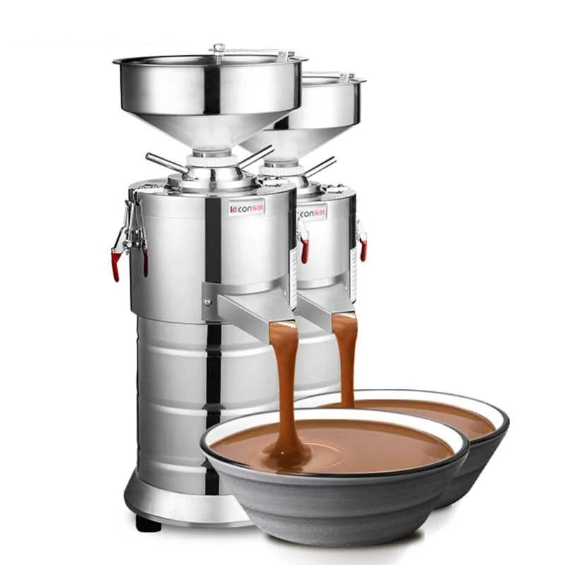 1100W Electric Commercial Sesame Peanut Butter Machine Cashew Almond Nut Walnut Cocoa Butter Stainless Steel 500L spice grinder