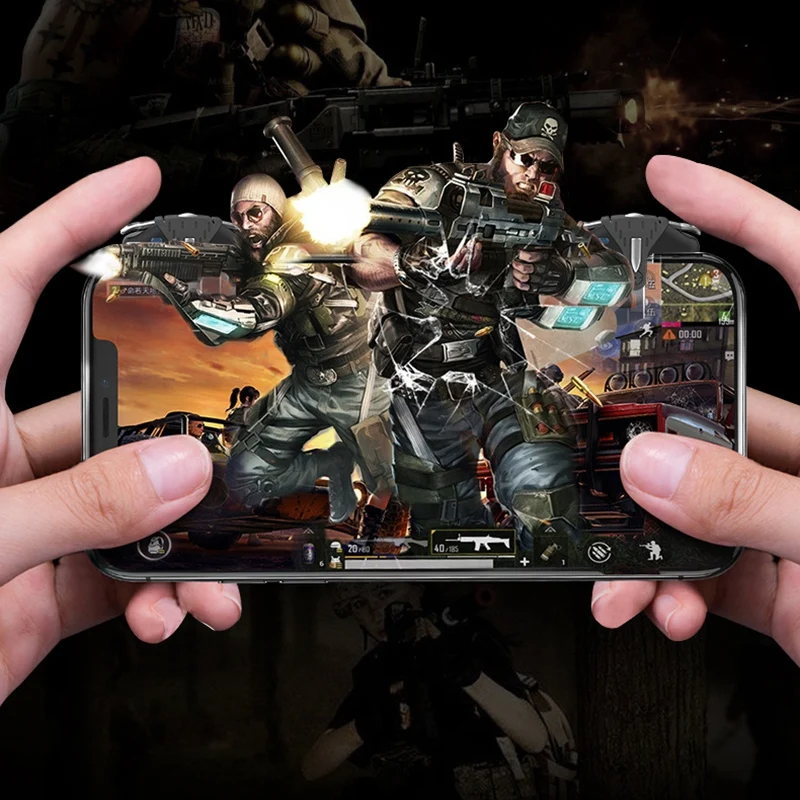 Для PUBG One-Click Burst Автоматическая точка подключения мобильный игровой курок ручка 30
