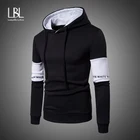 2022 повседневные толстовки мужские модные Новые лоскутные толстовки с капюшоном пальто мужские Moletom Masculino толстовки тонкие спортивные костюмы