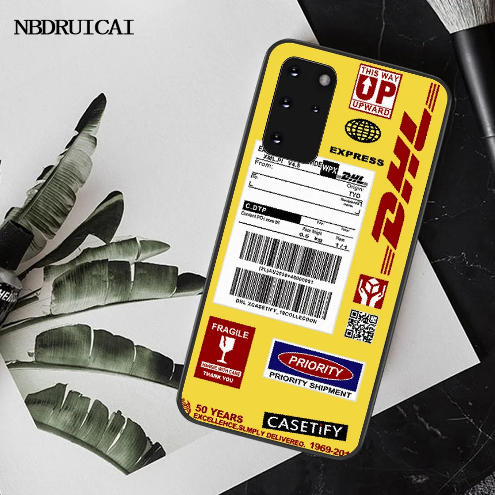 NBDRUICAI Горячая Dhl экспресс Мягкий Силиконовый ТПУ чехол для телефона Samsung S20 plus uitra S6