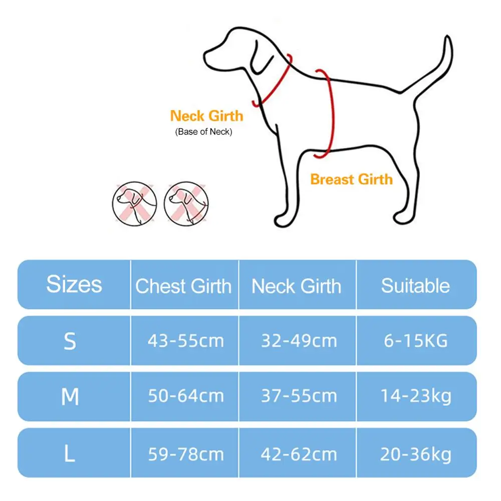 Шлейка для собак Petshy светоотражающая нейлоновая воздухопроницаемая сетка не