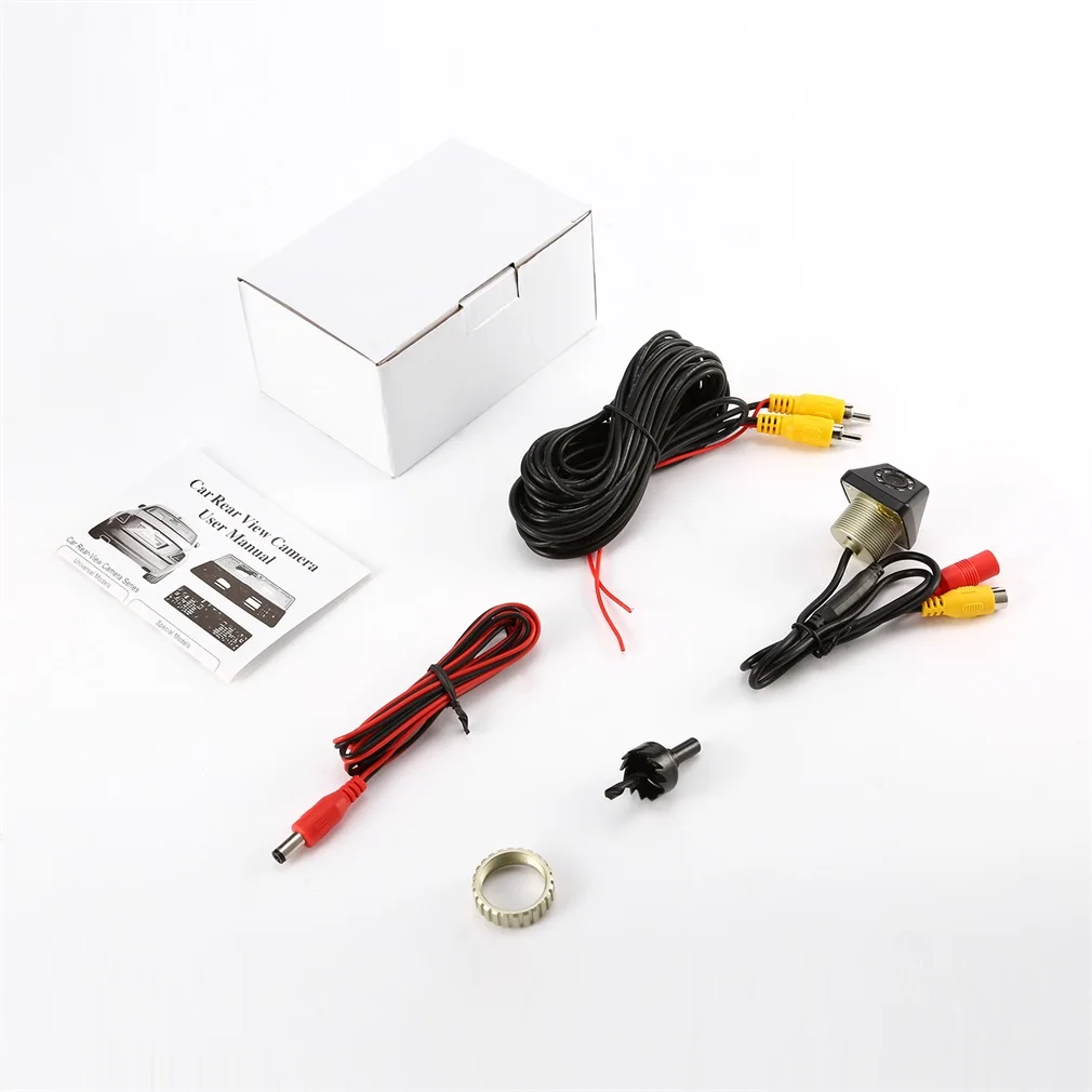 Универсальный черный портативный легкий в установке Автомобильный задний вид