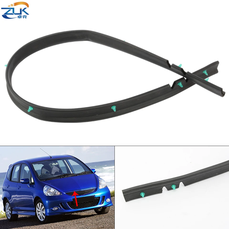 

ZUK Auto Hood Weatherstrip Rubber Seal Sealing Strip For HONDA FIT JAZZ GD1 GD3 Hatchback 2005 2006 2007 2008 OME:74142-SAA-000