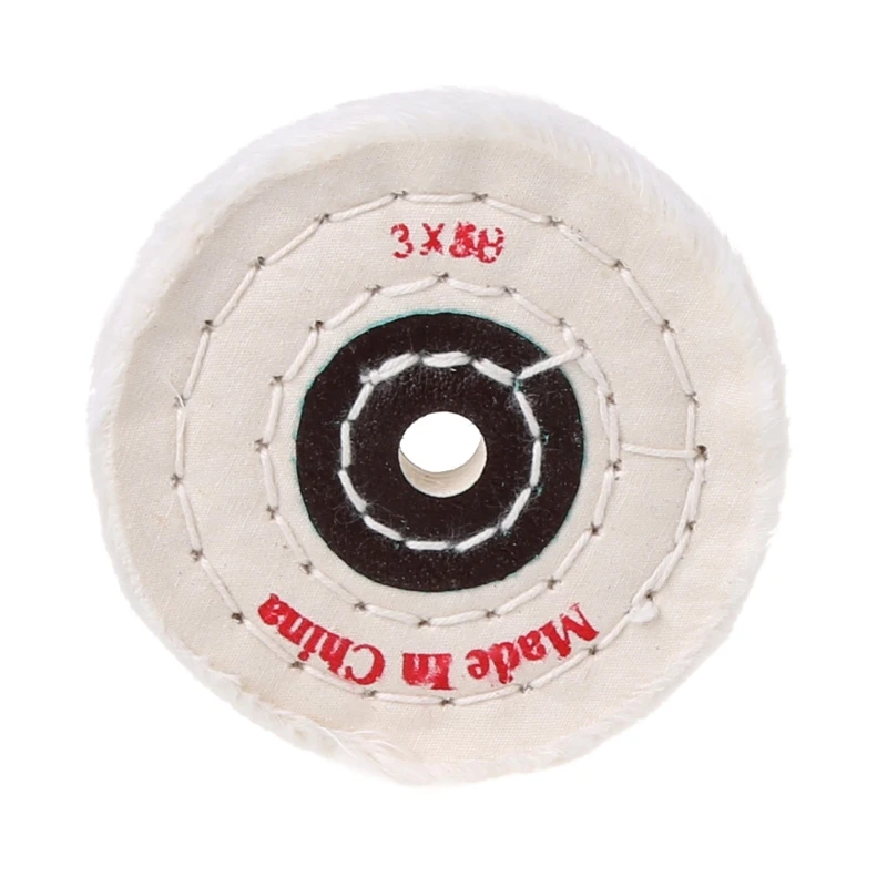 

3'' Cloth Buffing Polishing Wheel Buffer Polish Jewelry Grinder Pad Handcraft