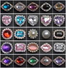 1 шт., украшения для браслета, с кристаллами