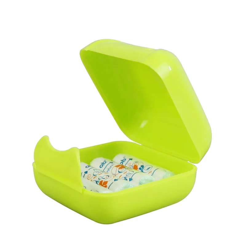 Креативная дорожная портативная женская коробка для хранения тампонов набор