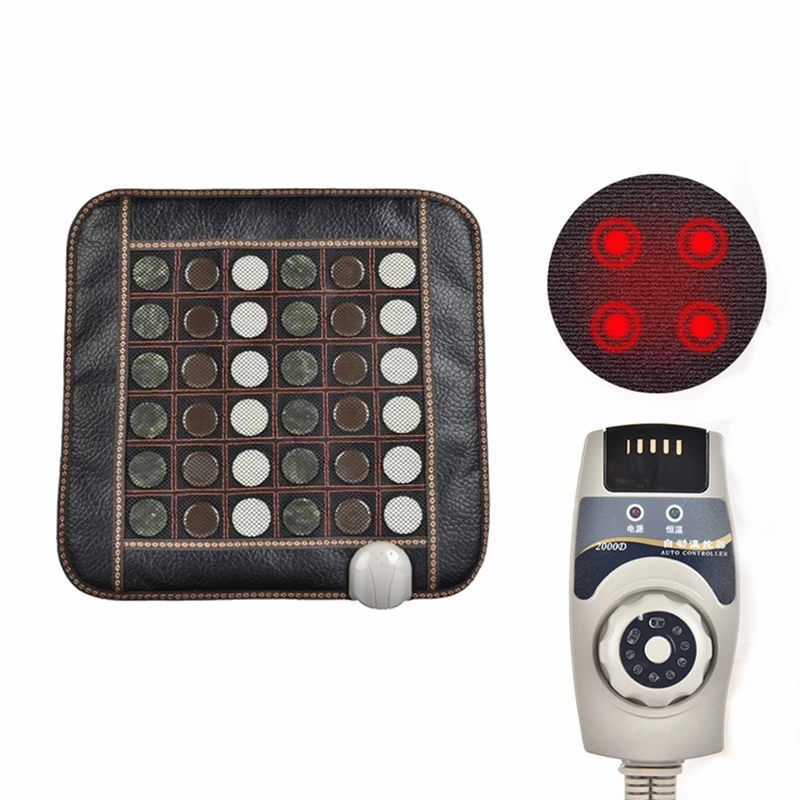 Массажная подушка из натурального нефрита инфракрасная массажная с