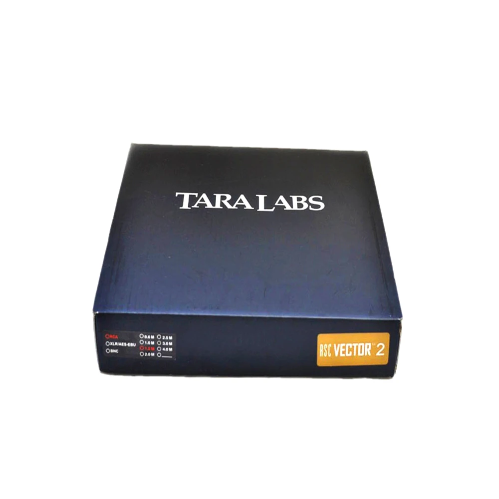 

Pair Taralabs RSC Vector-2 RCA Audio 8N silver Interconnect Cable gold rca plug original box Hifi Vinshle