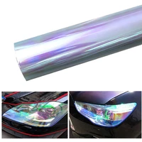 2021 new car styling chameleon headlight taillight vinyl tint car sticker light film wrap automobile headlamp membrane 30x60cm