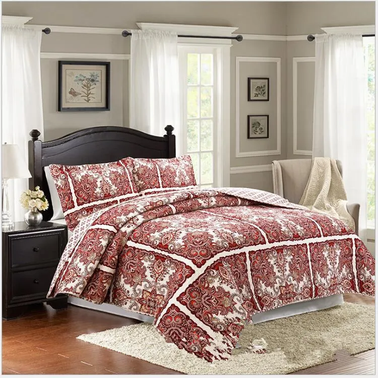 

Стеганое покрывало из 100% хлопка с подсолнухами, покрывало для кровати, простыня, Размер одеяла 230x250 см, наволочки, 3 шт.