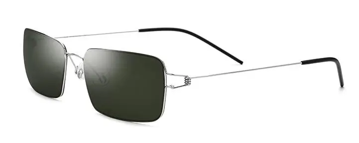 Солнцезащитные очки LKK ультралегкие модные квадратные брендовые винтажные для