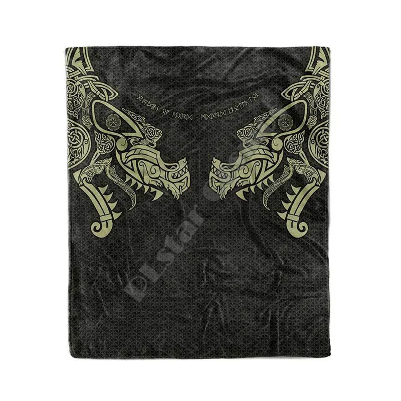

Ragnarok Blanket 3D full printed Wearable Blanket Adults For Kids Warm Sherpa Blanket Drop Shipping 01