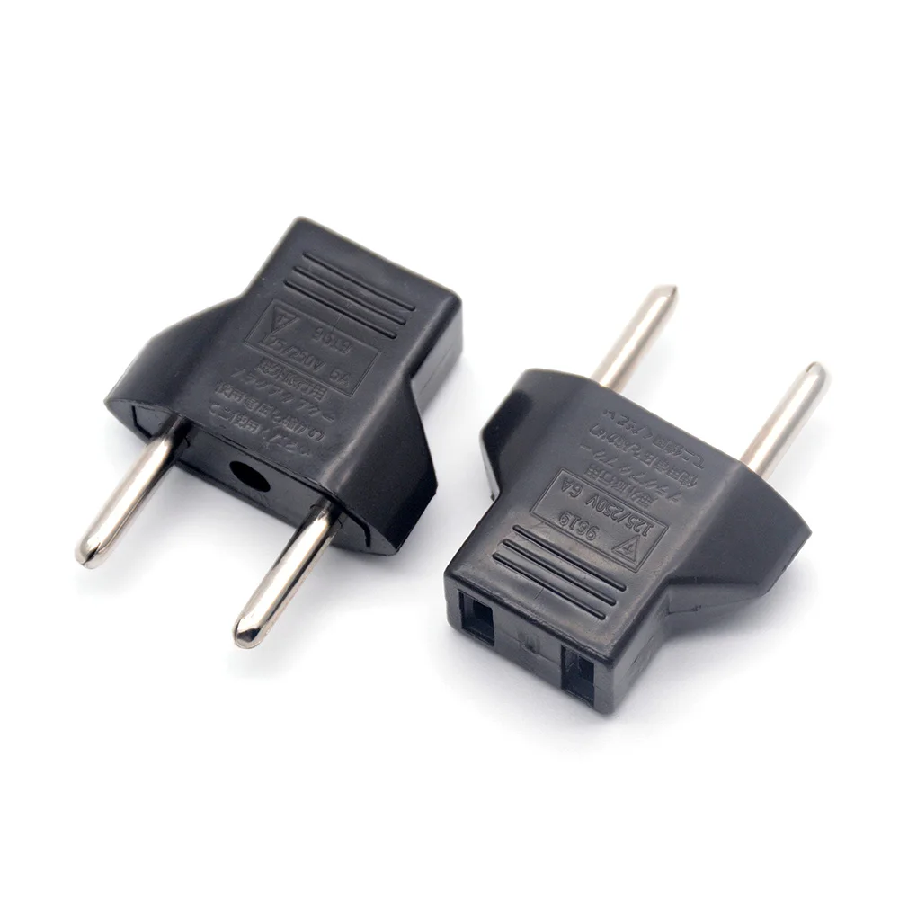 

Common EU To US Plug Adapter Socket Plug Converter Travel Electrical Power Adapter Socket US To EU Plug